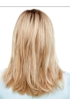 Fabulous Straight Without Bangs Shoulder Length Capless Synthetic Women Wigs