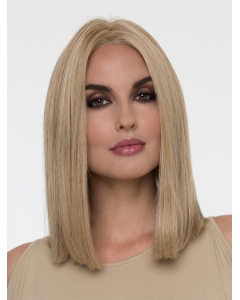 Blonde Straight Shoulder Length Without Bangs  Monofilament Synthetic Women Wig  Blonde Straight Shoulder Length Without Bangs  Monofilament Synthetic Women Wig