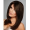  Straight Shoulder Length Hand-Tied Human Hair Women Wigs