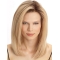 Popular Blonde Straight Shoulder Length Lace Front Human Hair Women Wigs
