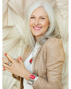 Shoulder Length Straight Without Bangs Capless Human Hair  Grey Wigs For Women Shoulder Length Straight Without Bangs Capless Human Hair  Grey Wigs For Women