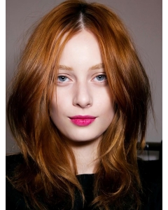 Ideal Shoulder Length Straight Full Lace Human Hair Copper Women Wigs Ideal Shoulder Length Straight Full Lace Human Hair Copper Women Wigs