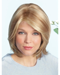 Fantastic Blonde Shoulder Length Straight  Layered Capless Synthetic Women Wigs Fantastic Blonde Shoulder Length Straight  Layered Capless Synthetic Women Wigs