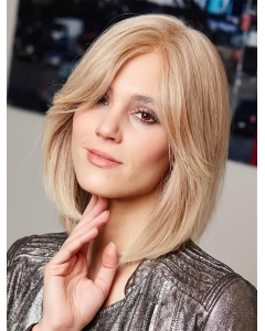 Ideal Blonde Shoulder Length Lace Front Human Hair Women Wigs Ideal Blonde Shoulder Length Lace Front Human Hair Women Wigs