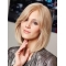 Ideal Blonde Shoulder Length Lace Front Human Hair Women Wigs