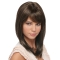 Affordable Brown Straight Shoulder Length Glueless Lace Wigs
