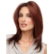 Elegant Medium Straight Lace Front Synthetic Women Wigs