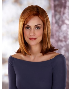 Preferential Auburn Straight Shoulder Length Lace Front Synthetic Women Wigs Preferential Auburn Straight Shoulder Length Lace Front Synthetic Women Wigs