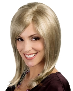 Wholesome Blonde Monofilament Straight Shoulder Length Lace Synthetic Women Wigs Wholesome Blonde Monofilament Straight Shoulder Length Lace Synthetic Women Wigs