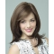 Suitable Straight Shoulder Length Lace Front Synthetic Women Wigs