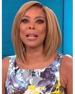 Blonde Straight Without Bangs Medium Length Capless Synthetic Wendy Williams Hair Blonde Straight Without Bangs Medium Length Capless Synthetic Wendy Williams Hair
