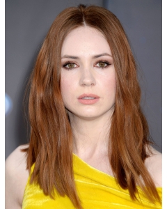 Beautiful Blonde Straight Shoulder Length Without Bangs Capless Synthetic Karen Gillan Wigs Beautiful Blonde Straight Shoulder Length Without Bangs Capless Synthetic Karen Gillan Wigs