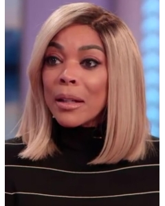 Blonde Straight Medium Length Lace Front Human Hair Wendy Williams Wigs Blonde Straight Medium Length Lace Front Human Hair Wendy Williams Wigs