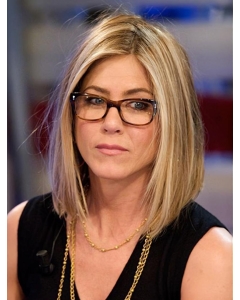 Blonde Straight  Shoulder Length Lace Front Synthetic Bobs Jennifer Aniston Women Wigs Blonde Straight  Shoulder Length Lace Front Synthetic Bobs Jennifer Aniston Women Wigs