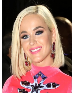 Straight Blonde Lace Front Shoulder Length Bobs Katy Perry Wigs Straight Blonde Lace Front Shoulder Length Bobs Katy Perry Wigs