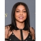  Straight With Bangs Lace Front Synthetic Taraji P. Henson Wigs