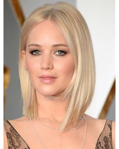 Blonde Shoulder Length  Straight  Lace Front Synthetic Jennifer Lawrence Wigs Blonde Shoulder Length  Straight  Lace Front Synthetic Jennifer Lawrence Wigs