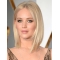 Blonde Shoulder Length  Straight  Lace Front Synthetic Jennifer Lawrence Wigs