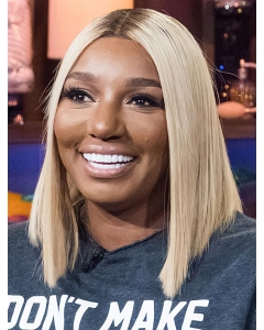 Straight Without Bangs Shoulder Length  Lace Front Synthetic Grey Leakes Wigs Straight Without Bangs Shoulder Length  Lace Front Synthetic Grey Leakes Wigs