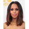 Straight Shoulder Length Ombre/2 Tone Synthetic Kerry Washington Wigs