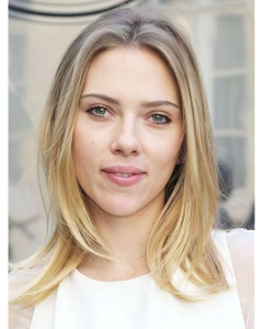 Straight Shoulder Length Ombre/2 Tone Synthetic Scarlett Johansson Wigs Straight Shoulder Length Ombre/2 Tone Synthetic Scarlett Johansson Wigs