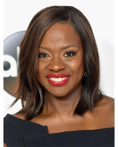 Straight Shoulder Length Lace Front  Synthetic Viola Davis Wigs  Straight Shoulder Length Lace Front  Synthetic Viola Davis Wigs
