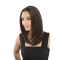  Easy Straight Medium Length Lace Front Synthetic Women Wigs