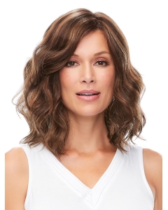 Wavy Shoulder Length Monofilament Layered  Synthetic Women Wigs Wavy Shoulder Length Monofilament Layered  Synthetic Women Wigs
