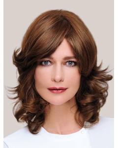 100% Hand-tied 14" Good Brown Classic Human Hair Wigs 100% Hand-tied 14" Good Brown Classic Human Hair Wigs
