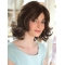 Natural 12" Wavy Layered Mono Synthetic Women Wigs