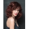 Exquisite Shoulder Length Wavy Auburn Classic Synthetic Women Wigs