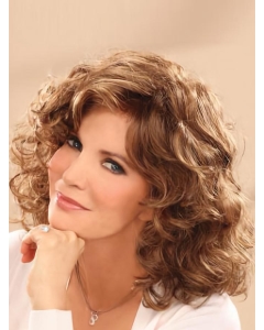 Durable Lace Front Wavy Shoulder Length Classic Synthetic Women Wigs Durable Lace Front Wavy Shoulder Length Classic Synthetic Women Wigs