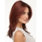 Medium Wavy Lace Front Synthetic Women Bob Wigs