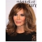 High Quality Shoulder-length Layered Wavy Lace Human Hair Jacklyn Smith Women Wig