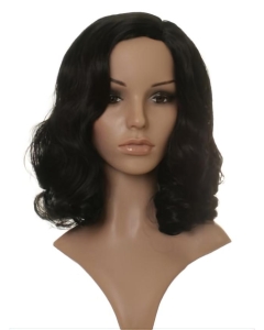Amazing Black Wavy Shoulder Length Celebrity Wigs Amazing Black Wavy Shoulder Length Celebrity Wigs