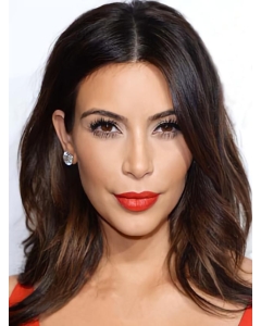 Kim Kardashian Enchanting Sexy Long Loose Wave Lace Front Human Hair Wig 14 Inches Kim Kardashian Enchanting Sexy Long Loose Wave Lace Front Human Hair Wig 14 Inches