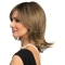 Affordable Blonde Wavy Shoulder Length Lace Front Synthetic Women Wigs