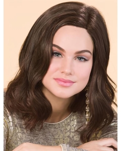 Great New Design Brown Wavy Shoulder Length Lace Front Synthetic Women Wigs Great New Design Brown Wavy Shoulder Length Lace Front Synthetic Women Wigs