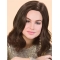 Great New Design Brown Wavy Shoulder Length Lace Front Synthetic Women Wigs