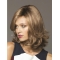 Exquisite Blonde Wavy Shoulder Length Capless Synthetic Women Wigs