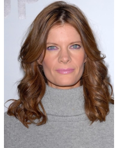 Brown Shoulder Length Wavy Full Lace Human Hair women Wigs Brown Shoulder Length Wavy Full Lace Human Hair women Wigs